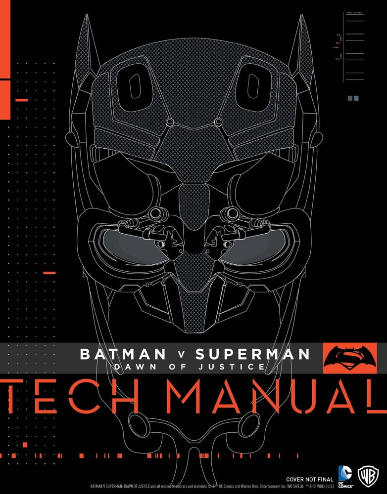 Pre-Owned Batman V Superman: Dawn of Justice Tech Manual (Hardcover) 1785650602 9781785650604