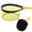 Yellow, variant on Foldable Fly Fishing Landing Net with Quick‑Dry Metal Mesh Ring – Lightweight Trout Net with Comfort Hollow Grip, Portable Stream Landing Net for Catch and Release – Includes Travel Storage Bag (1PC)
