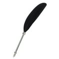 thumbnail image 2 of Stylo Plume en Acier Inoxydable Noir Cadeaux de Bureau Innovation Moderne, 2 of 8