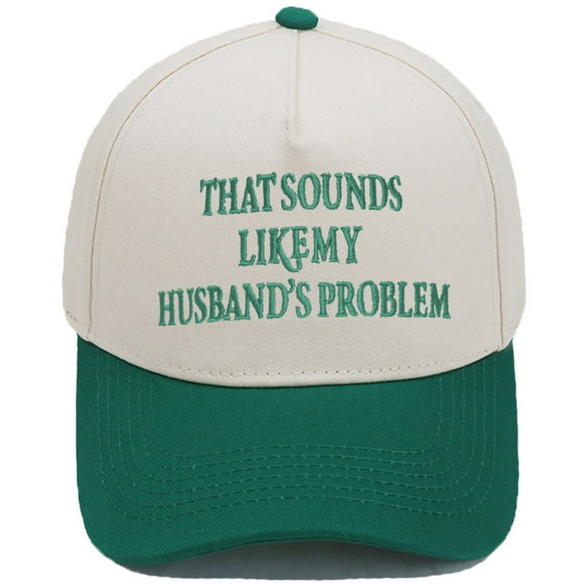 Gorra de béisbol bordada de algodón tipo camionero, ajustable de 56 a 58 cm