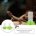 thumbnail image 2 of MasteelfCA 2 Sets Reptile Water Feeders Lizard Drinking Tools Reptile Water Containers (Green), 2 of 8