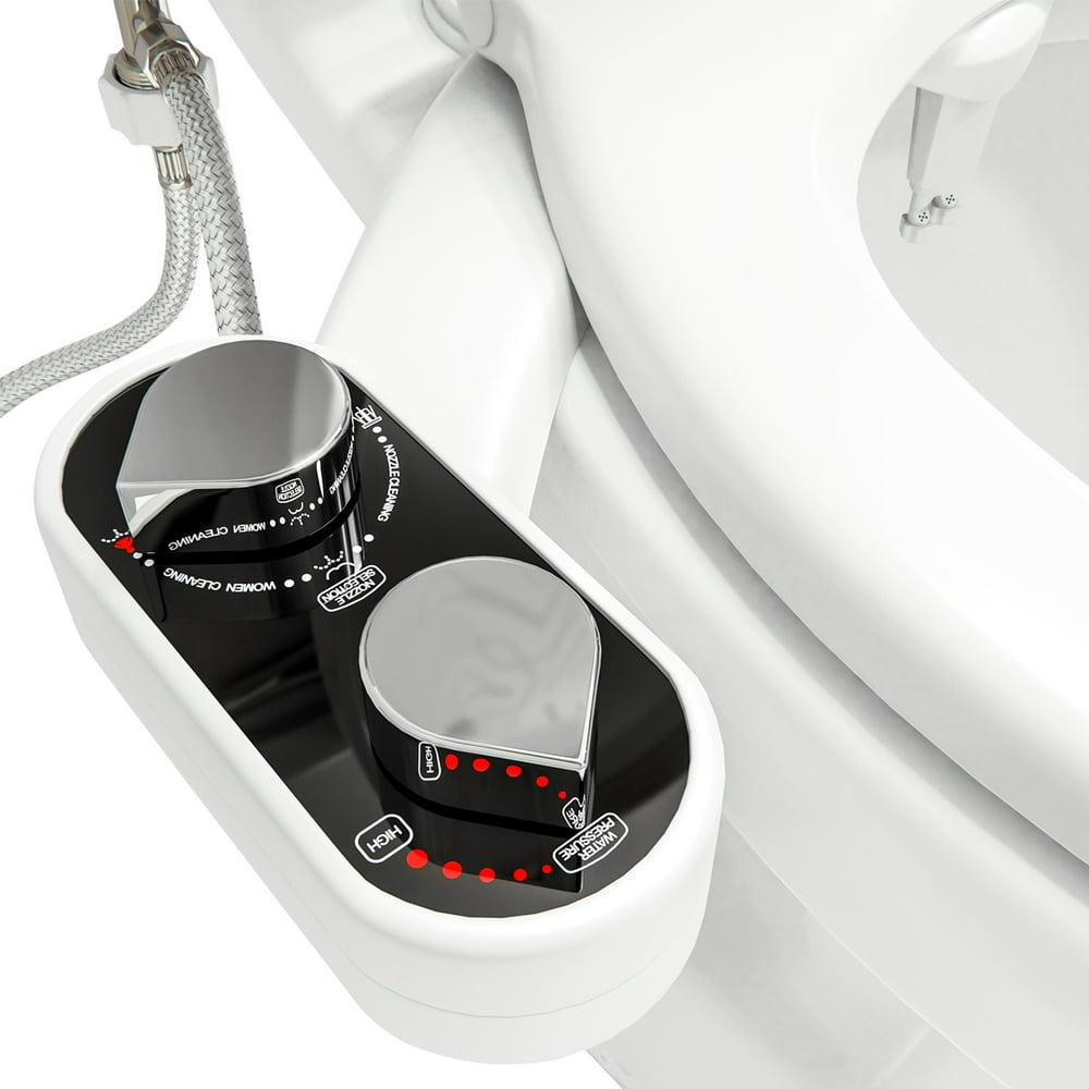 Clear Rear The Buttler Bidet Toilet Attachment (1Pack) Easy Setup