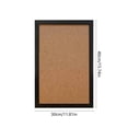 thumbnail image 2 of Hanging Photo Display Board for Home Office Wall Decor, Cork Memo Board with Seamless Hooks and DIY Frame Design for Personalize Photos, Notes, and Certificates, 2 of 5