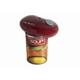 thumbnail image 3 of OneTouch Plastic Automatic Can Opener, Red,Open your cans with a push of a button and with no sharp edges on the lid, Model KC86, 3 of 5