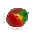 thumbnail image 3 of Cute Vegetable Shaped Planter Pots - Mini Resin Pots, Decorative Small Flower Pots for Home Tabletop & Garden, 3 of 7