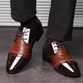 thumbnail image 3 of Men Lace-up Oxford Formal Business Shoes, 3 of 4