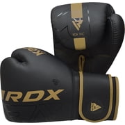 RDX Boxing Gloves for Men & Women | Pro Training Sparring Gloves, Maya Hide Leather Muay Thai | MMA Kickboxing, Unisex Punching Gloves with Thick Padding for Boxing 8 10 12 14 16 18 Oz