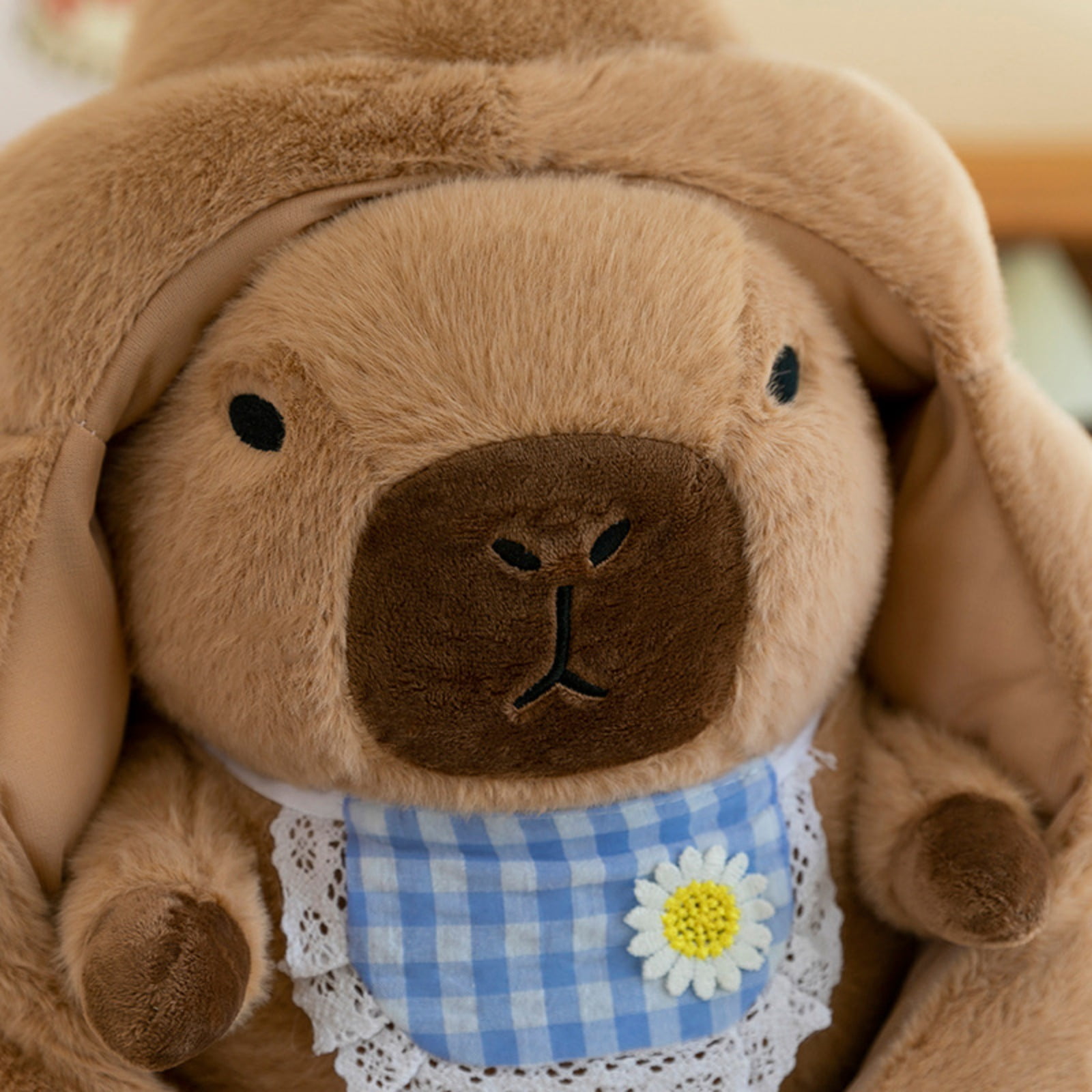 Capybara Plush Toy – Soft Stuffed Animal Doll – Cute Cozy Decorative Plush for Home
