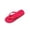 Red, variant on Hurxie Women's Flip Flops Thong Sandals Shower Slippers Beach Pool Bathroom Slides Sandals Orange 35