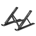 thumbnail image 1 of fashionhome Laptop Stand 25kg Cooling Foldable Notebook Bracket Adjustable Portable Computer Holder Support, Black, 1 of 9