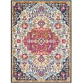 thumbnail image 2 of Hauteloom Kialla Living Room, Bedroom Area Rug - Traditional - Orange, Purple, Gray - 5'3" x 7'1", 2 of 10