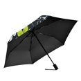 thumbnail image 2 of FORMRS Travel Umbrella Folding Auto Open Close Windproof Rain UV Protection, White Flower Pattern, 2 of 8