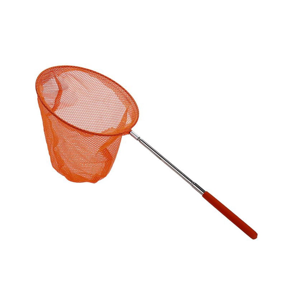 Kids Telescopic Butterfly Dragonfly Nets Extendable Fish Mesh Bags