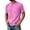 07# Hot Pink, variant on Qwertyu Men's Cotton T-Shirts Heavy Loose Fit Vintage Washed Tee Unisex Short Sleeve Casual Tee Tops with Pocket Hot Pink L