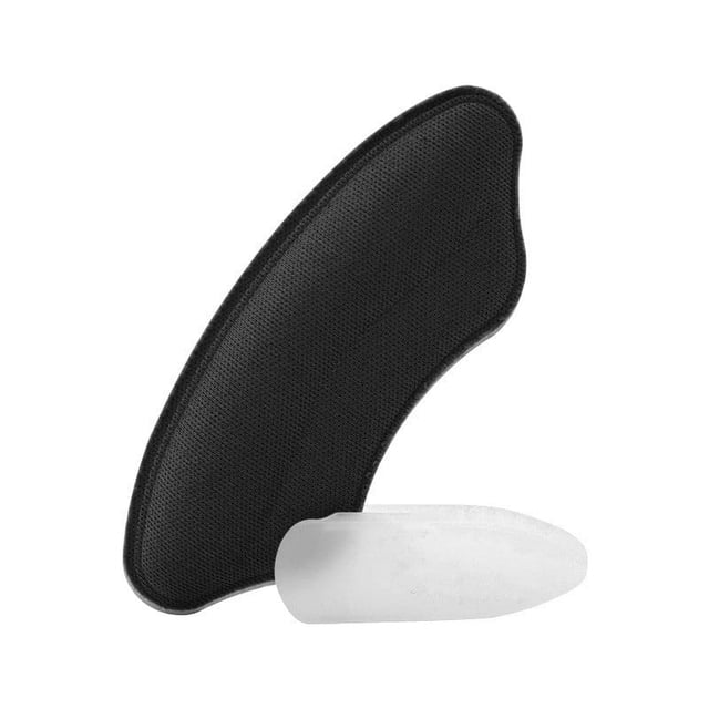 Pegatinas invisibles para tacones 4D de primavera y verano, antidesgaste, para zapatos de tacón alto, de algodón con memoria, antideslizantes y anticaídas
