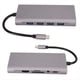 thumbnail image 4 of Adaptador de Concentrador USB C con 4K HD, VGA, USB 3.0, Ethernet RJ45 de 100 Mbps, PD de 87 W para Mini, Pro, para Pro, 4 of 7