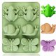 thumbnail image 1 of Molde de silicona para dulces de Pascua, rana, caracol y mariposa, 1 of 5