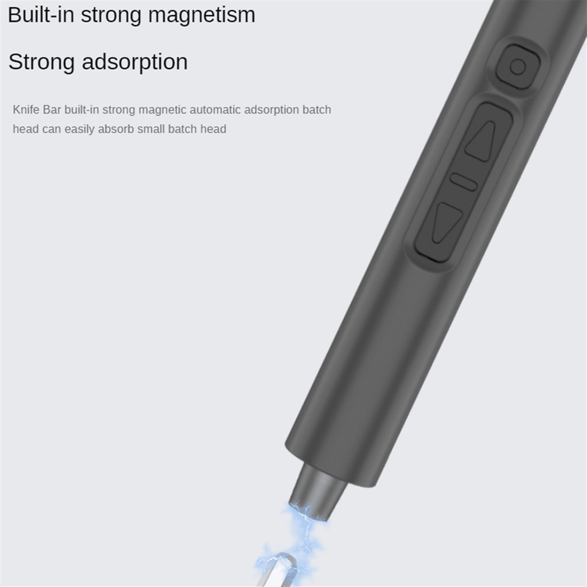 Mini Electric Screwdriver, 28 in 1 Electric Screwdriver Kit, Magnetic Electric Precision Screwdriver for Laptop Phone(A)
