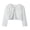 White, variant on Zwiiyzr 2025 Toddler Kids Baby Girls Lace Princess Cardigan Shawl Coat Long Sleeve Cardigan Dress Cover Up White