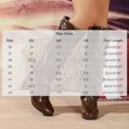 thumbnail image 3 of Women's Patent Leather Over The Knee Boots, Multi Buckle Slouch High Heel Boots, Pointed Toe Foldable Shaft Fashion Boots, 3 of 9