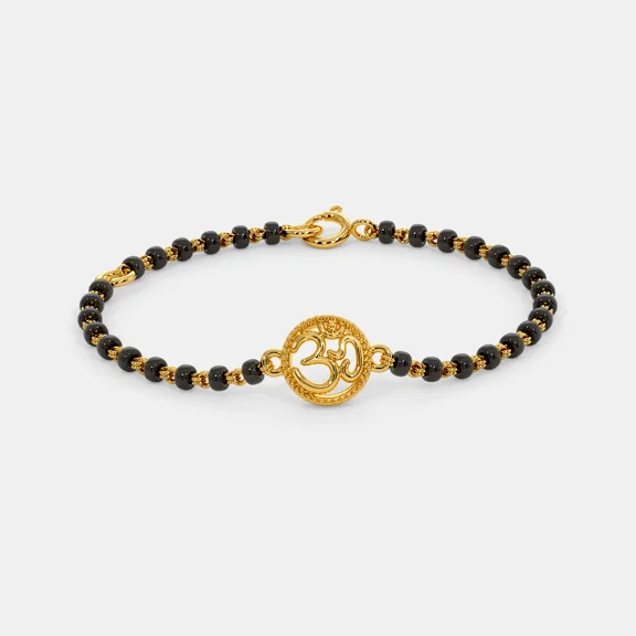 MDK JEWELS Diamond Bracelet In 18k Yellow Gold 1.364 Gram