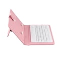 thumbnail image 4 of Universal Wireless  Keyboard Case Foldable Stand Compatible with 4.5-6.8 Inch  IOS  Phones Detachable Magnetic Keyboard PU Leather Protective Cover, 4 of 7