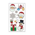 thumbnail image 2 of Xihbxyly Ofertas Relámpago de Hoy Pegatinas En Agua Forma de Muñeco de Nieve y Vela Navideña, Temáticas En Actividad, Decoración En Velas de Humor, Pegatinas En Agua Ultralivianas, Pegatinas Luminosa, 2 of 6