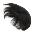 thumbnail image 2 of Hair Pieces Hair Extension Black Hairpiece Replacement Toupee for Men Male, 2 of 4