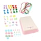 thumbnail image 3 of Pulseras de cuerdas para hacer pulseras, juguetes para niñas, material trenzado, manualidades, juguetes para rosa, 3 of 9