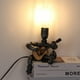 thumbnail image 1 of Lámpara de mesa de guitarra musical, decoración artística, cosas de guitarra, regalos geniales para amantes del arte musical, reproductores de micrófonos para hombres, pipa steampunk, lámparas de bomb, 1 of 7