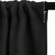 thumbnail image 5 of Kitchen Curtains Blackout Solid Short Window Curtain Rod Pocket Farmhouse Short Window Curtain, 1 Panel, 5 of 5