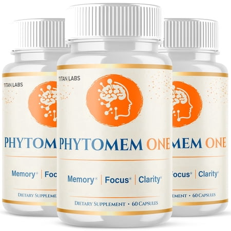 Phytomem One Advanced Brain Support Formula Supplement PhytomemOne 180 Capsules