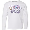 thumbnail image 3 of Inktastic Fluffy Sheep Family Long Sleeve Youth T-Shirt, 3 of 5