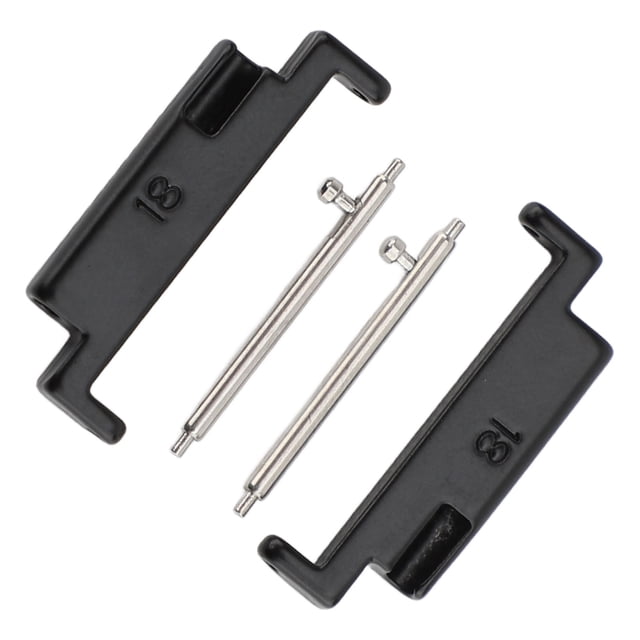 18-22mm Metal Watch Band Adapter, Premium Connector Set for Smartwatches, Original Design, Easy to Install, with 2 Spring Bars, Universal Fit for Watch Bands