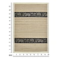 thumbnail image 5 of Set of 4 Mighty Elephant Pearly White Silk Trim Reed Placemats and Coasters â¦, 5 of 5
