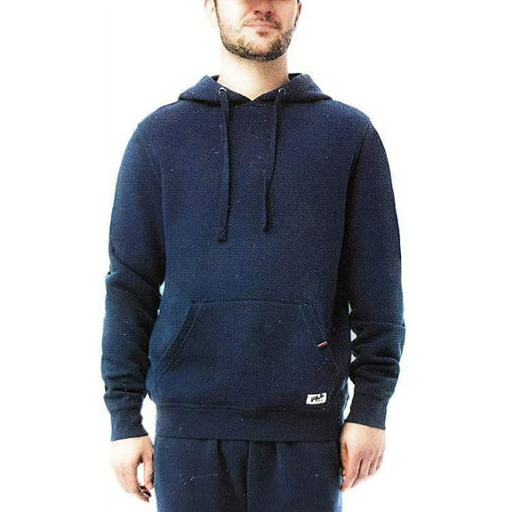 Fila Men's Fleece Hoodie Navy Large - NEW