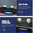 thumbnail image 4 of CATPAN 2pcs Thumb Grips: FPS Gaming Joystick Caps with Non-Slip Grip - White Silicone Protective Stick Covers for Pro Controller, 4 of 9