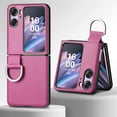 thumbnail image 5 of for Oppo Find N2 Flip Case with Ring, Slim PU Leather Protective Cover Phone Case Oppo Find N2 Flip ZH Purple, 5 of 18