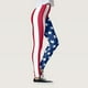 thumbnail image 5 of WILLBEST Leggings de Yoga de Cintura Alta Con Estampado Del 4 de Julio Para Mujer, Para Correr, Gimnasio, Fitness, Para Entrenamiento, Comodidad y Elasticidad. Extra Grande, 5 of 6