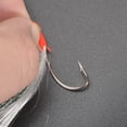 thumbnail image 3 of 4 Packs/20pcs Mackerel Feather Hooks Sea Boat Fishing Lures Rigs, 3 of 7