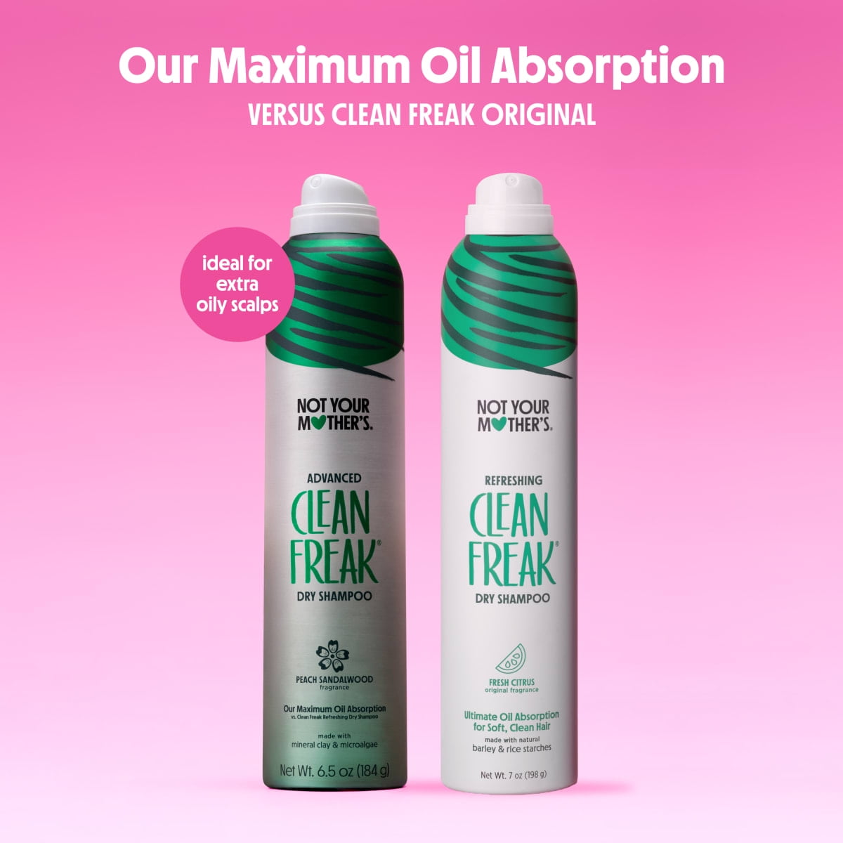 Not Your Mother's Clean Freak Advanced Dry Shampoo, 6.5 fl oz