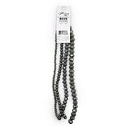 Jesse James Glass Strand Bead – Gray, 4 Strands, 1 Piece, Multi-Purpose for Teens and Adults