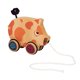 thumbnail image 2 of B. juguetes – Happy Go Piggy – Juguete de madera – BPA Free Walk-A-Long Pull juguete para B. toys by Battat B. toys by Battat, 2 of 2