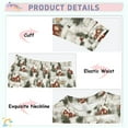 thumbnail image 4 of joogoo Winter House Snowy 2 Piece Long Sleeve Tee and Pants Cotton Pajama Set 5Y, 4 of 7