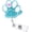 Paw Print, variant on Bronchial Tree Badge Reel, Cute Pulmonology Retractable ID Card Badge Holder, Name Tag Work Badge Clip for Pulmonologists RT ICU Nurses Thoracic Surgeons Medical Students CNA/PFT Techs RN CNA LPN