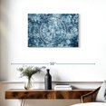 thumbnail image 3 of Elephant Stock Tribal Blue Mandalas Wall Art - Horizontal Canvas Wall Art - Bedroom Wall Decor - Decor Elements Canvas - Blue And Decor - 30" x 20", 3 of 8