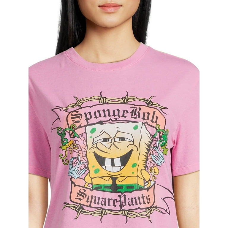 Spongebob t hotsell shirt women's