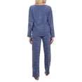 thumbnail image 4 of Jo & Bette Women’s Chenille Pajamas, PJ Lounge Shirt and Pants Set, 4 of 9