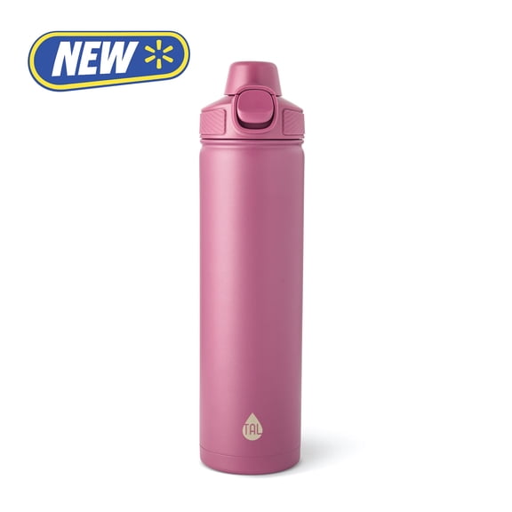 TAL 28oz Stainless Steel Ranger Push Lock Lid Water Bottle, Berry