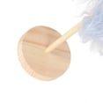 thumbnail image 2 of Perruque de poupée en soie artificielle haute température, cheveux longs et bouclés, pour poupée 1/6 de 15,5 à 17 cm, bleu, 2 of 4